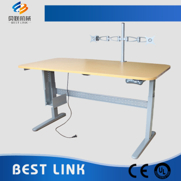 Ergonomik oturma standı elektrik yüksekliği ayarlanabilir masa