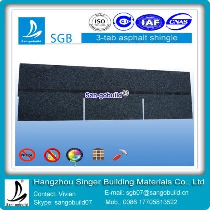 chinese asphalt shingles from manufacturer