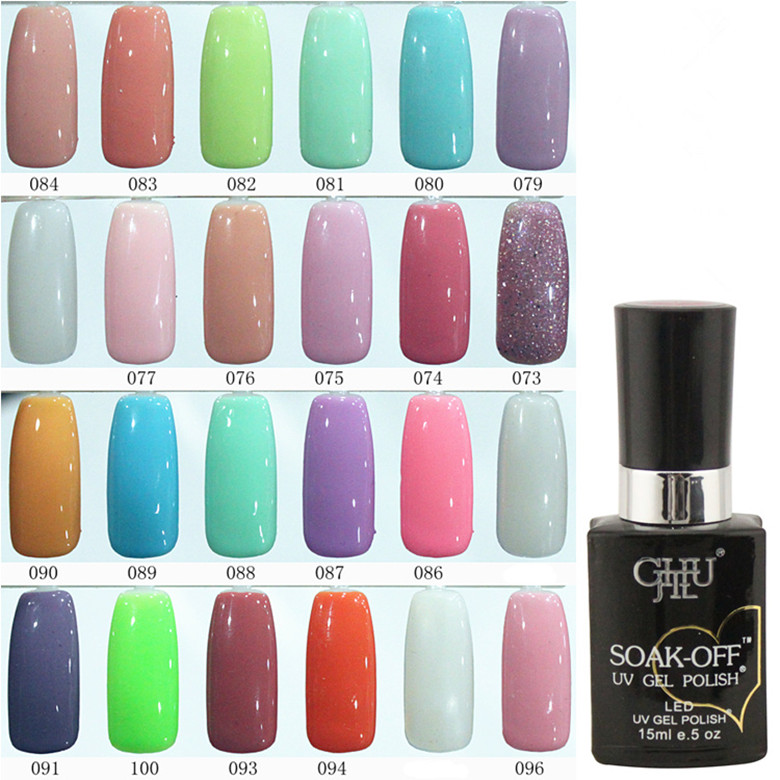 Professional Nail Art 15ml One Step UV Gel Polish 96 Colours