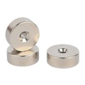 N35 disc neodymium magnet with counterbore