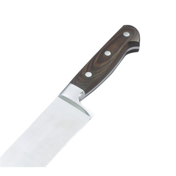 Coltello Chef Pakka con manico in legno