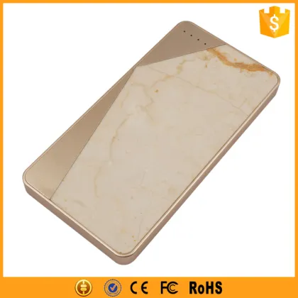 high quality marble case ATL 5000mah power bank battery