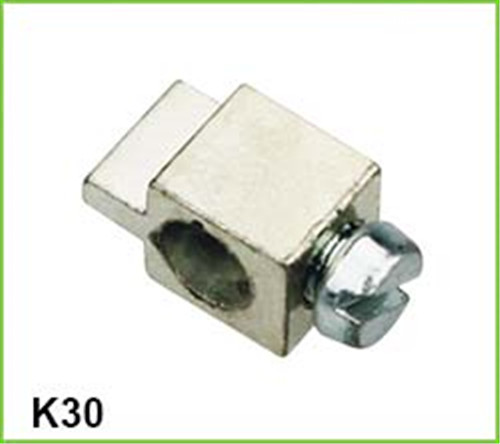 skew solid brass terminal block