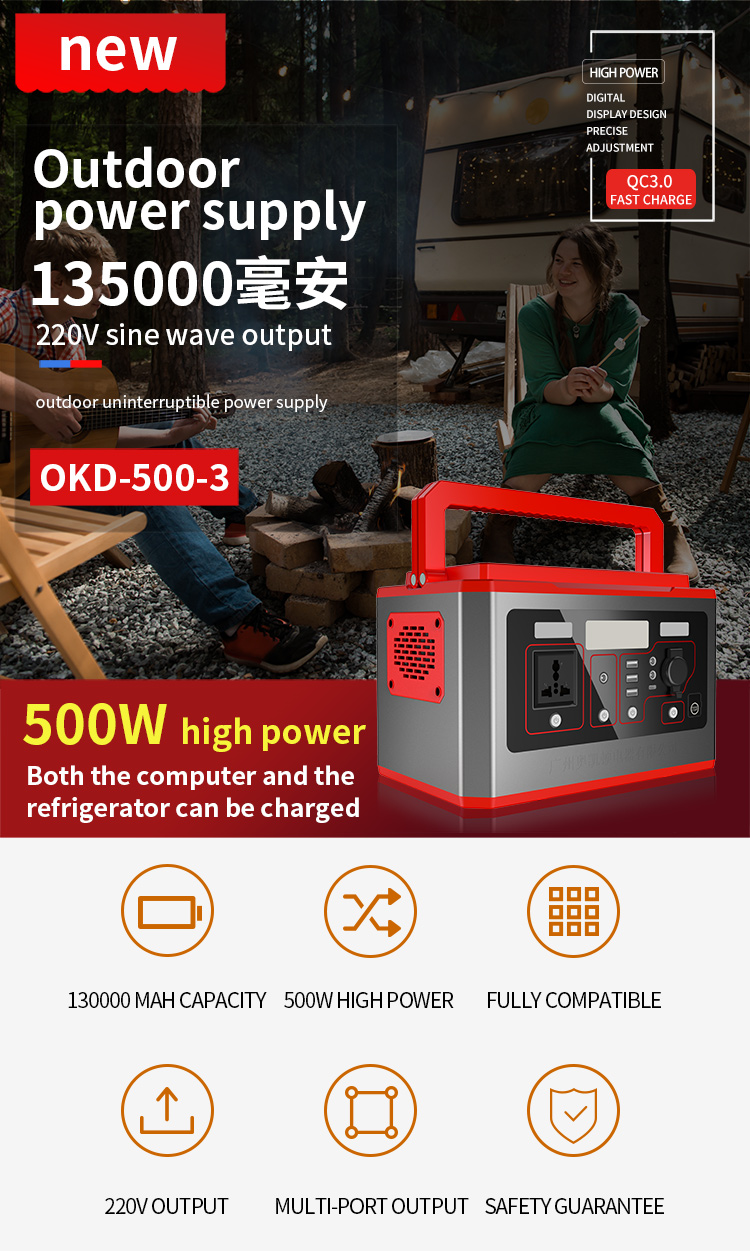 Portable Power Station 500W