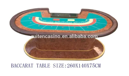 Deluxe Wood Mini Baccarat Table,baccarat table,game table,gambling table