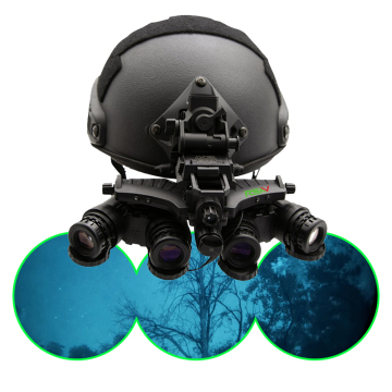 OEM ODM Low Light GPNVG 18 Ground Panorama Night Vision Device Gen3