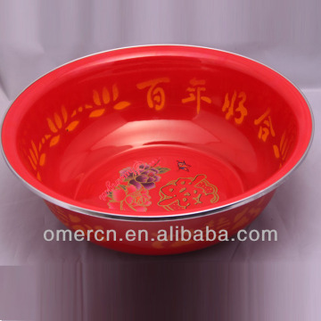 40cm Enamelware wash basin/wash basin/enamel wash basin