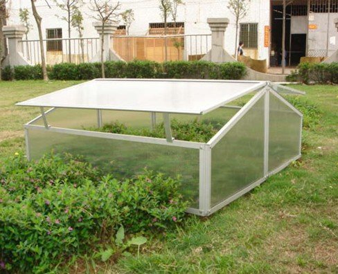 Aluminium Small Cold Frame Mini Greenhouse Rc82202a