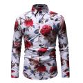 Custom Men's Button Floral Shirt