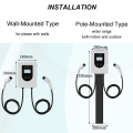 16A AC Charging Pile Wall Mount Evse ODM/OEM