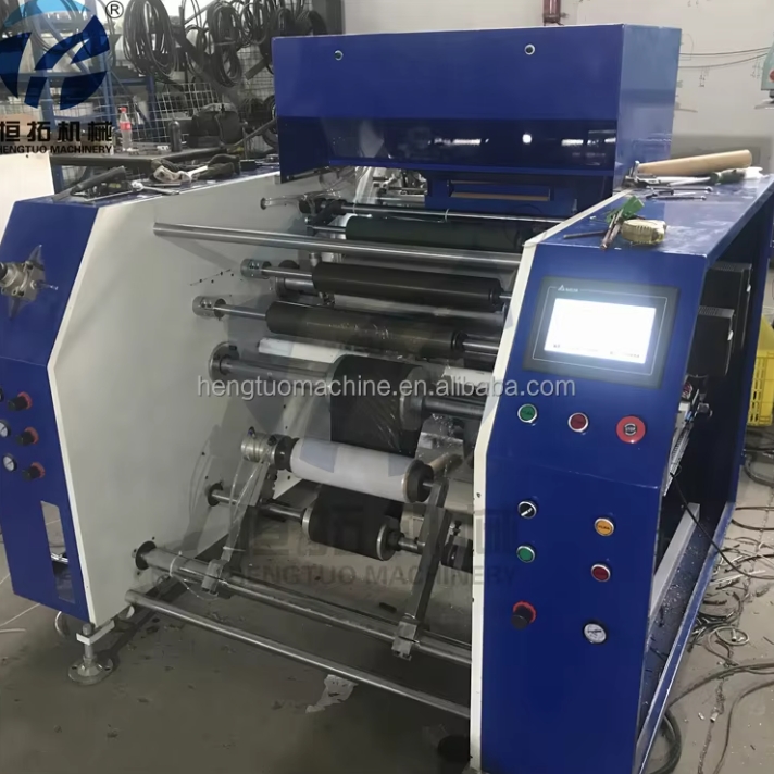 מכונת ריפוף לאחור של חמש תחנות ניקוב ניילון נצמד