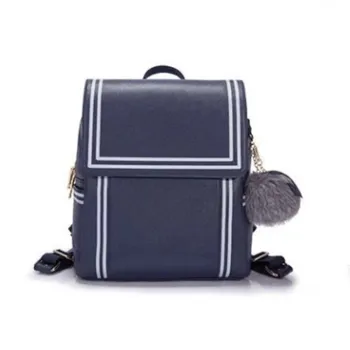 High quality PU leather backpack ball ornaments