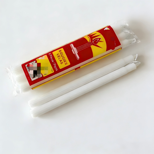 Fluted Candle Long Burning White Candle South Africa