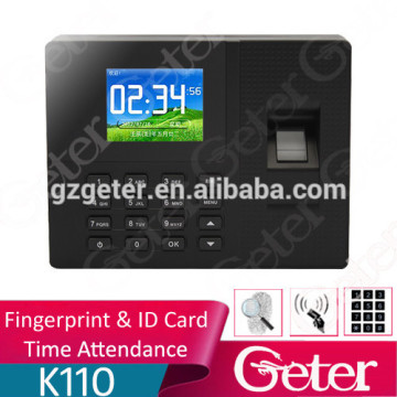 Multimedia fingerprint Time Attendance Terminal