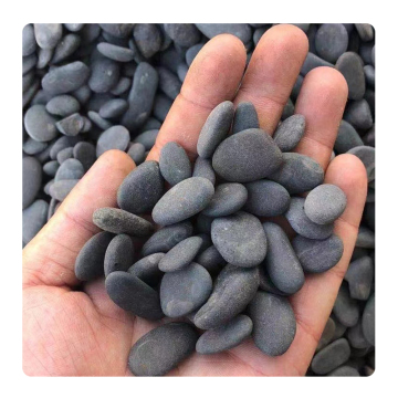 Hot Sale Natural Washed Black Cobblestones for Outdoor Garden and Landscaping