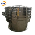 round stainless steel vibrating screen machine