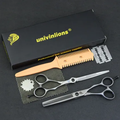 6" salon japan hairdressing scissors hairstylist scisors haircut thinning shears barber haircut ciseaux cheap hair scissors kit