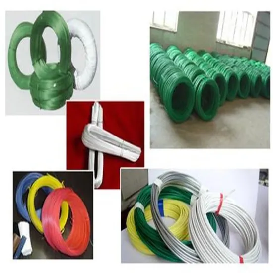 igh Quality PVC Coated Wire/PVC Coated Iron Wire/PVC Coated GI Wire With Competitive Pricing