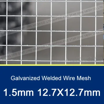 Galvanized welded wire mesh / Welded mesh for concrete reinforcing 1.5mm