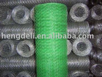 Hexagonal gabion mesh