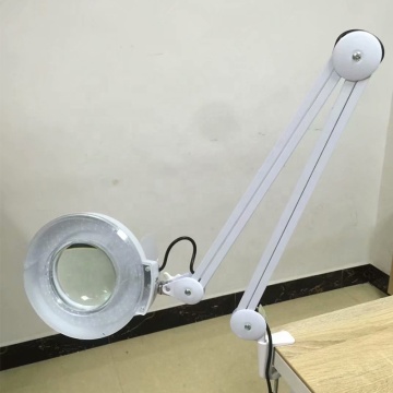 مصباح Clamp Salon Clamp القابل للتعديل مع 5x ، 8x ، التكبير 10x