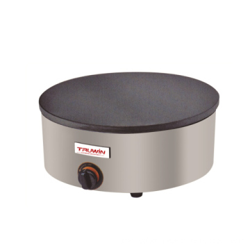 Kitchen Restaurant Snack Making Commercial Crepe Machine 2800 Pa LPG Rotating Gas Crepe Maker