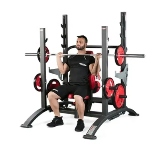Adjustable Shoulder Press Bench Multi Functional Power Tower