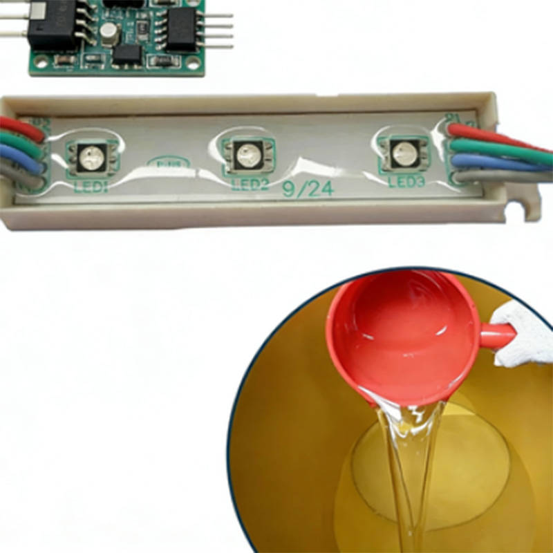 high temperature potting material