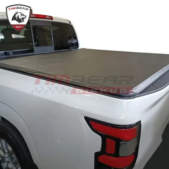 Pickup 4X4 Soft Tri-Fold Tonneau Cover for Nissan Navara NP300 Titan Frontier Pronto D23 D22