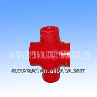Ductile Cast Iron Four-way Pipe Fittings