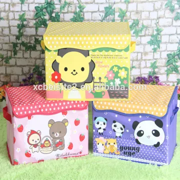 N489 Household Non Woven Box Foldable Storage Box Storage Organizer