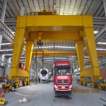 Modelo U Tipo de caja Doble viga Gantry Crane