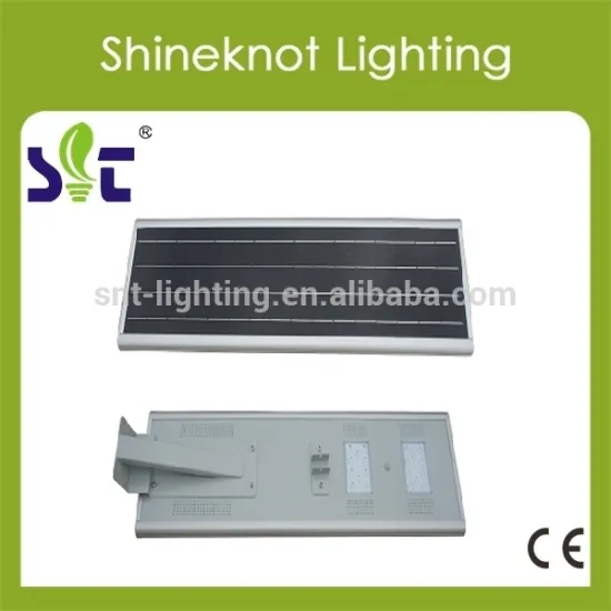 Integrated solar led street light 20W 12VDC with 5 years warranty with PIR Sensor