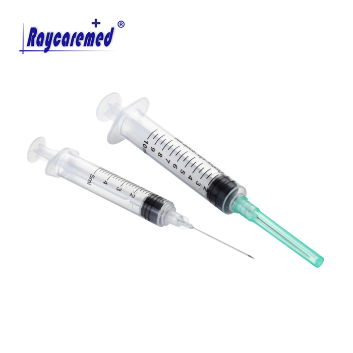 Seringa descartável médica com/sem agulhas