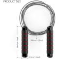 Adjustable weighted Cable Speed Jump Rope