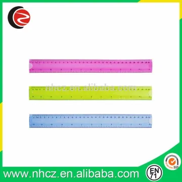 Promotional 30CM Plastic Red Ruler
