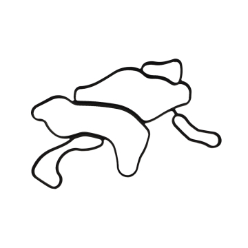 LR077242 Oil Cooler Gasket for Land Rover