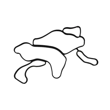 LR077242 Oil Cooler Gasket for Land Rover