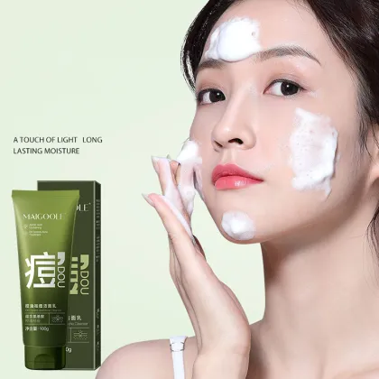 Amino Acid Facial Cleanser for Oil Control and Acne Treatment with Deep Cleaning and Moisturizing