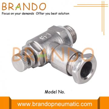 Air Actuator Pneumatic Flow Control Valve 1/4'' 3/8''