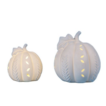 Ceramic Pumpkin Decor Gift for Fall Harvest Halloween Thanksgiving