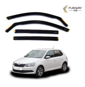 Visor Visor Visor Black Sun Visor สำหรับ Skoda Fabia MK3 2014-UP