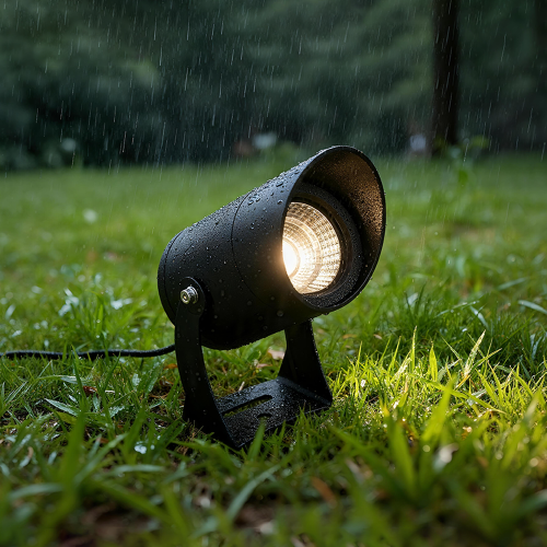 Modern Spike Garden Light alumínium LED foltfény