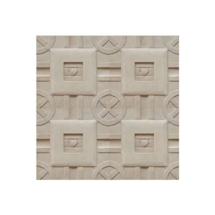 Sandstone Polishing Decorative Wall Panels Carved For Floor Board