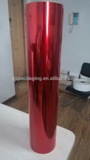 Red one side silicone coated PET film