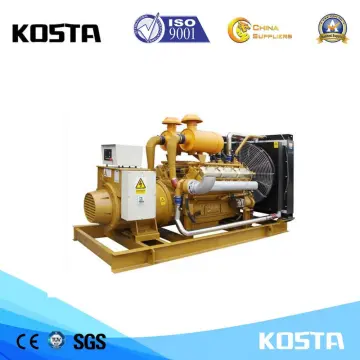 LOW NOISE SHANGCHAI DIESEL 300KVA  GENSET
