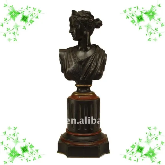 bronze female bust sculpture,woman bust YL-K058