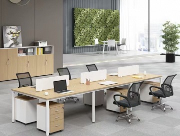 Meja Kantor Staf Rangka Baja