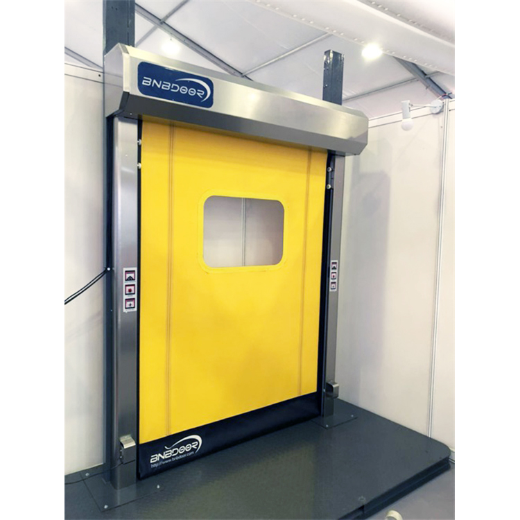 Fabric Self Recovery Rapid Rolling Shutter Door