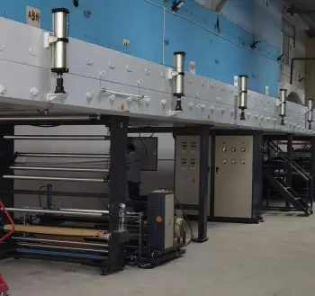 Eco friendly food grade paper coating machine